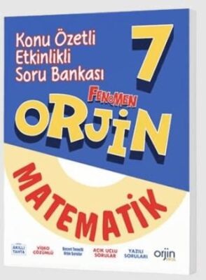 Orjin Yayınları 7. Sınıf Orjin Matematik Konu Özetli Soru Bankası - 1