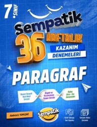 7. Sınıf Paragraf 36 Haftalık Kazanım Denemeleri - Ünlüler Karması