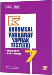 7. Sınıf Paragraf Kurumsal FK Yaprak Testleri - Fenomen Yayınları