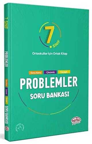 Editör Yayınevi 7. Sınıf Problemler Soru Bankası