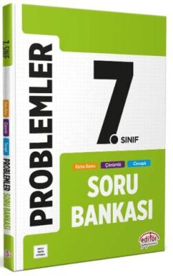 Editör Yayınevi 7. Sınıf Problemler Soru Bankası - 1