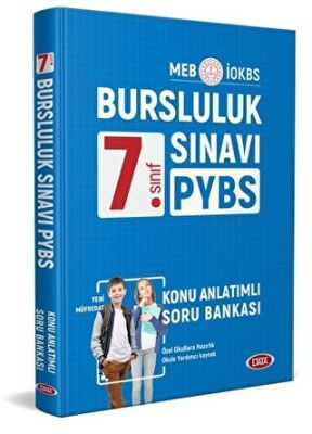 Data Yayınları 7. Sınıf Bursluluk sınavı Hazırlık Kitabı İOKBS-PYBS - 1