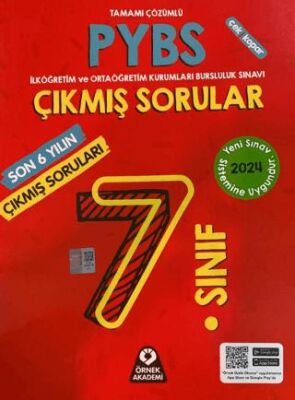 Örnek Akademi 7. Sınıf PYBS Son 6 Yılın Çıkmış Soruları - 1