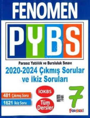 Fenomen Yayınları 7. Sınıf PYBS Tüm Dersler Çıkmış Sorular Ve İkiz Soruları 2020-2024 - 1