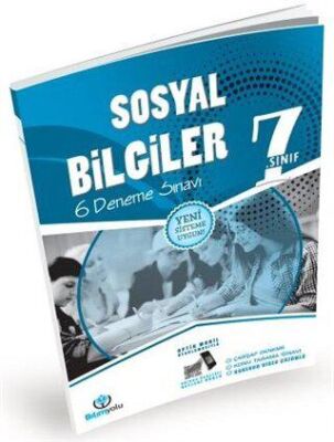 Bilimyolu Yayıncılık 7. Sınıf Sosyal Bilgiler 6 Video Çözümlü Optikli Deneme Sınavı - 1