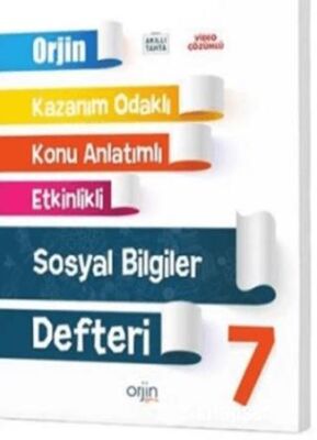 7. Sınıf Sosyal Bilgiler Akıllı Defter - 1