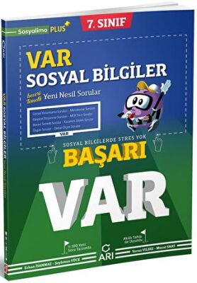 Arı Yayıncılık 7. Sınıf Sosyal Bilgiler Başarı VAR Yeni Nesil Soru Bankası - 1
