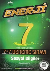7. Sınıf Sosyal Bilgiler Enerji 7+7 Deneme Sınavı - Palme Yayınları