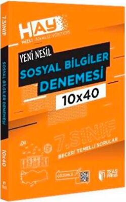 Teas Press Hay 7. Sınıf Sosyal Bilgiler Branş Deneme - 1