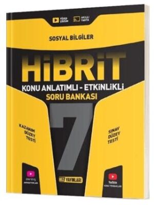 Hız Yayınları 7. Sınıf Sosyal Bilgiler HİBRİT Konu Anlatımlı Etkinlikli Soru Bankası - 1