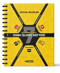 Hız Yayınları 7. Sınıf Sosyal Bilgiler Konu İşleme Defteri - Hız Yayınları