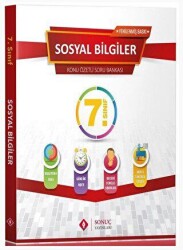 7. Sınıf Sosyal Bilgiler Konu Özetli Soru Bankası - Sonuç Yayınları