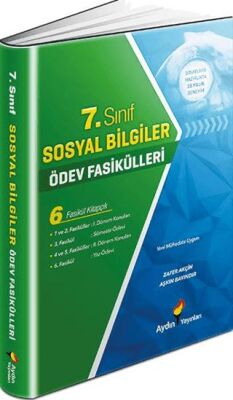 Ortaokul 7 Sosyal Bilgiler Ödev Fasikülleri kapağı
