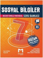 Mozaik Yayınları 7. Sınıf Sosyal Bilgiler Soru Bankası - Mozaik Yayınları