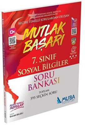 Muba Yayınları 7. Sınıf Sosyal Bilgiler Mutlak Başarı Soru Bankası - 1