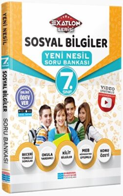 Evrensel İletişim Yayınları 7. Sınıf Exatlon Serisi Sosyal Bilgiler Yeni Nesil Soru Bankası - 1