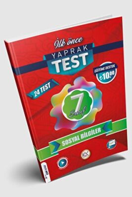 İlk Önce Yayıncılık 7. Sınıf Sosyal Bilgiler Yaprak Test - 1