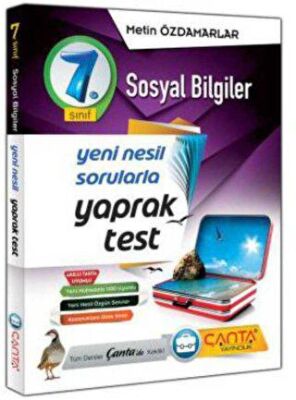 Çanta Yayınları 7. Sınıf Sosyal Bilgiler Yaprak Test Seti - 1