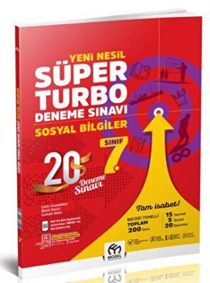 Model Eğitim Yayıncılık 7. Sınıf Sosyal Bilgiler Yeni Nesil Süper Turbo Deneme Sınavı - 1