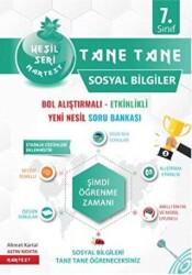 Nartest Yayınevi 7. Sınıf Yeşil Tane Tane Sosyal Bilgiler Soru Bankası - Nartest Yayınevi