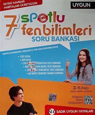 7. Sınıf Spotlu Fen Bilimleri Soru Bankası - 1