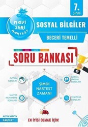 Nartest Yayınevi 7. Sınıf Süper Zeka Sosyal Bilgiler Soru Bankası Fen Liselerine Hazırlık - Nartest Yayınevi