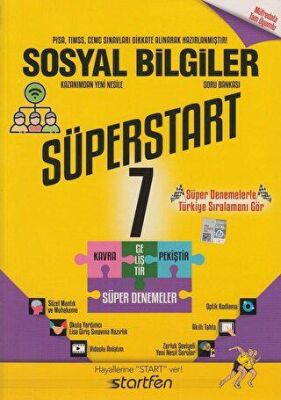 Startfen Yayınları 7. Sınıf Sosyal Bilgiler Süperstart Soru Bankası Süperstart - 1
