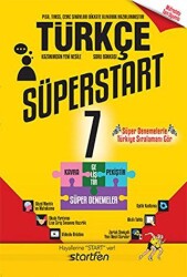 Startfen Yayınları 7. Sınıf Türkçe Süperstart Soru Bankası - Startfen Yayınları