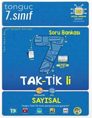 Tonguç Akademi 7. Sınıf Taktikli Sayısal Soru Bankası - 1