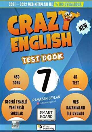 Crazy Publishing 7. Sınıf Test Book