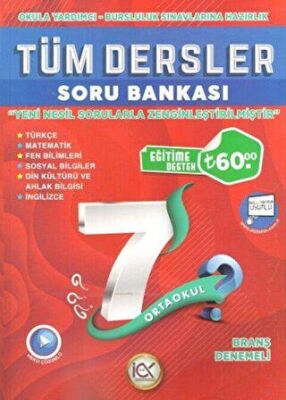 İlk Önce Yayıncılık 7. Sınıf Tüm Dersler Soru Bankası - 1