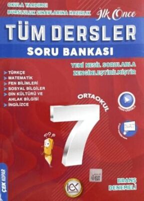 İlk Önce Yayıncılık 7. Sınıf Tüm Dersler Soru Bankası - 1