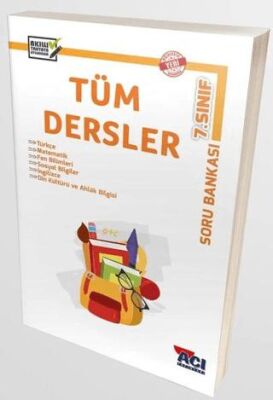 Açı Yayınları 7. Sınıf Tüm Dersler Soru Bankası - 1