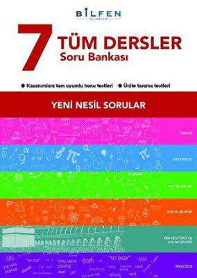 7. Sınıf Tüm Dersler Soru Bankası kapağı