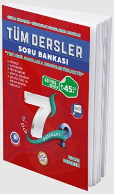 İlk Önce Yayıncılık 7. Sınıf Tüm Dersler Soru Bankası - 1