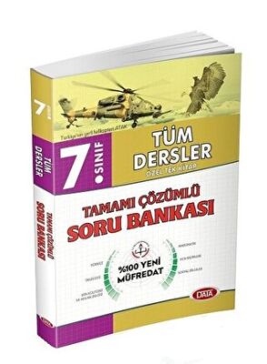 Data Yayınları 7. Sınıf Tüm Dersler Tamamı Çözümlü Soru Bankası - 1
