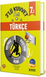 İşleyen Zeka Yayınları 7. Sınıf Türkçe 3 lü Kuvvet Serisi Seti - İşleyen Zeka Yayınları