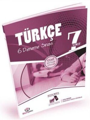 Bilimyolu Yayıncılık 7. Sınıf Türkçe 6 Video Çözümlü Optikli Deneme Sınavı - 1