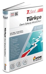 Aydın Yayınları 7. Sınıf Türkçe Ders İşleyiş Modülleri - Aydın Yayınları