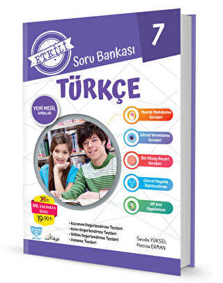 Gendaş Yayınları 7. Sınıf Türkçe Etkili Soru Bankası