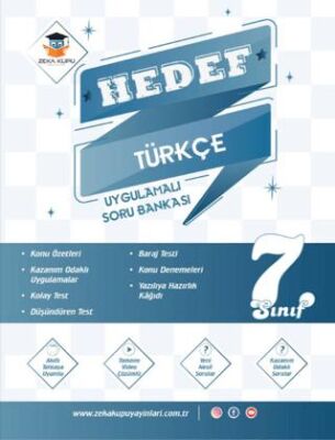 Zeka Küpü Yayınları 7. Sınıf Türkçe Hedef Uygulamalı Soru Bankası - 1