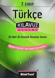 7. Sınıf Türkçe Kılavuz Deneme - BlokTest Yayınları