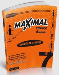 7. Sınıf Türkçe Maximal Modüler Sistem - Artı Zeka Yayınları