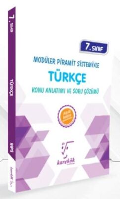 Karekök Yayıncılık 7. Sınıf MPS Türkçe Konu Anlatımı ve Soru Çözümü - 1