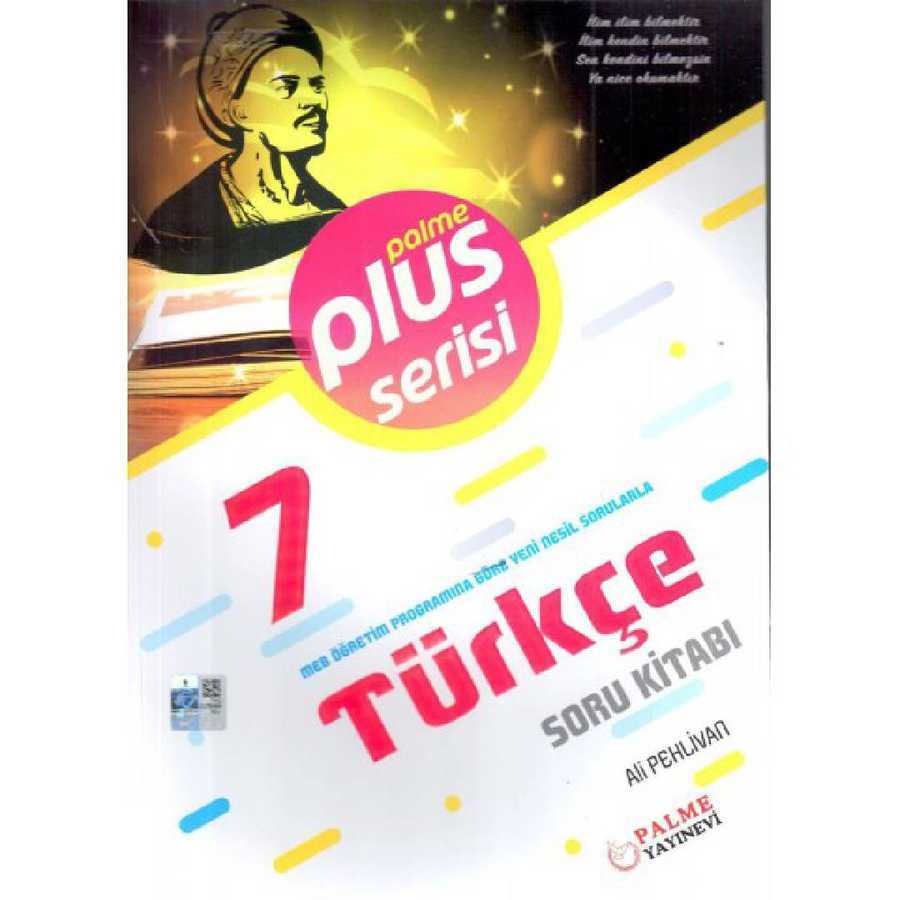 Palme Yayıncılık 7. Sınıf Plus Serisi Türkçe Soru Kitabı