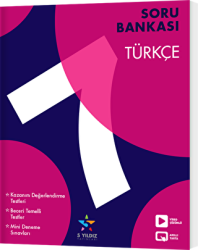 5 Yıldız Yayınları 7. Sınıf Türkçe Soru Bankası - 5 Yıldız Yayınları