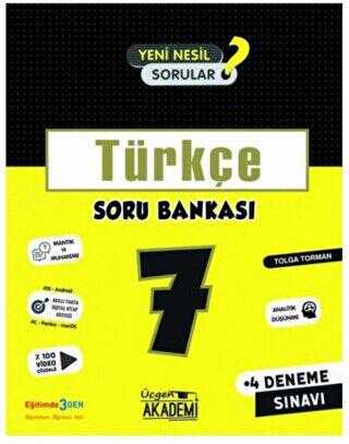 Üçgen Yayıncılık 7. Sınıf Türkçe Soru Bankası