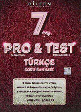 Bilfen Yayıncılık 7. Sınıf Türkçe ProTest Soru Bankası