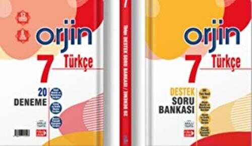 7. Sınıf Orjin Türkçe Destek Soru Bankası + 20 Deneme
