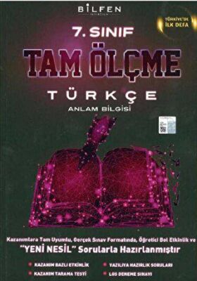7. Sınıf Türkçe Tam Ölçme Yeni kapağı